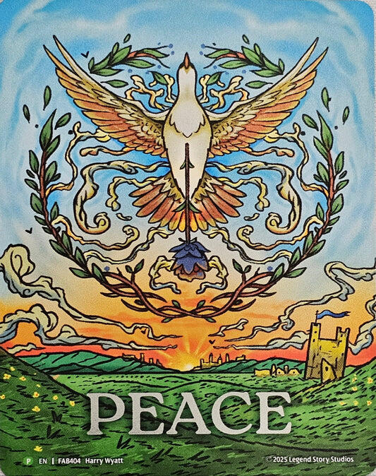 Peace [FAB404] (Promo)  Cold Foil | Chromatic Games