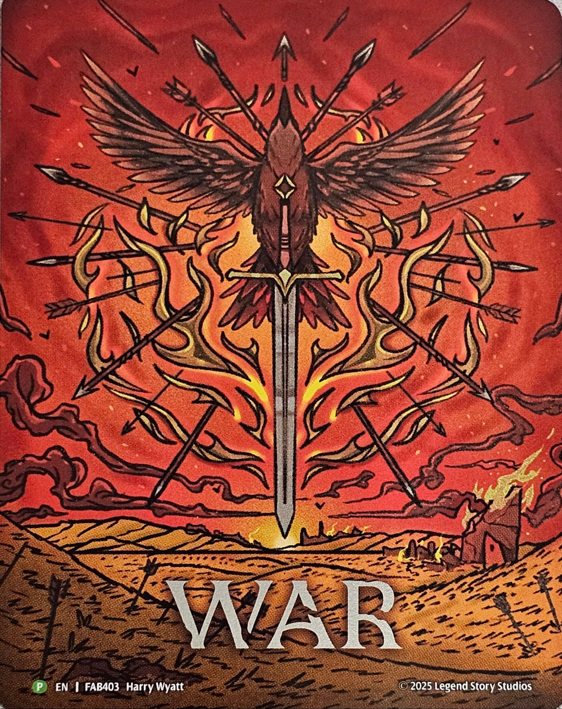War [FAB403] (Promo)  Cold Foil | Chromatic Games