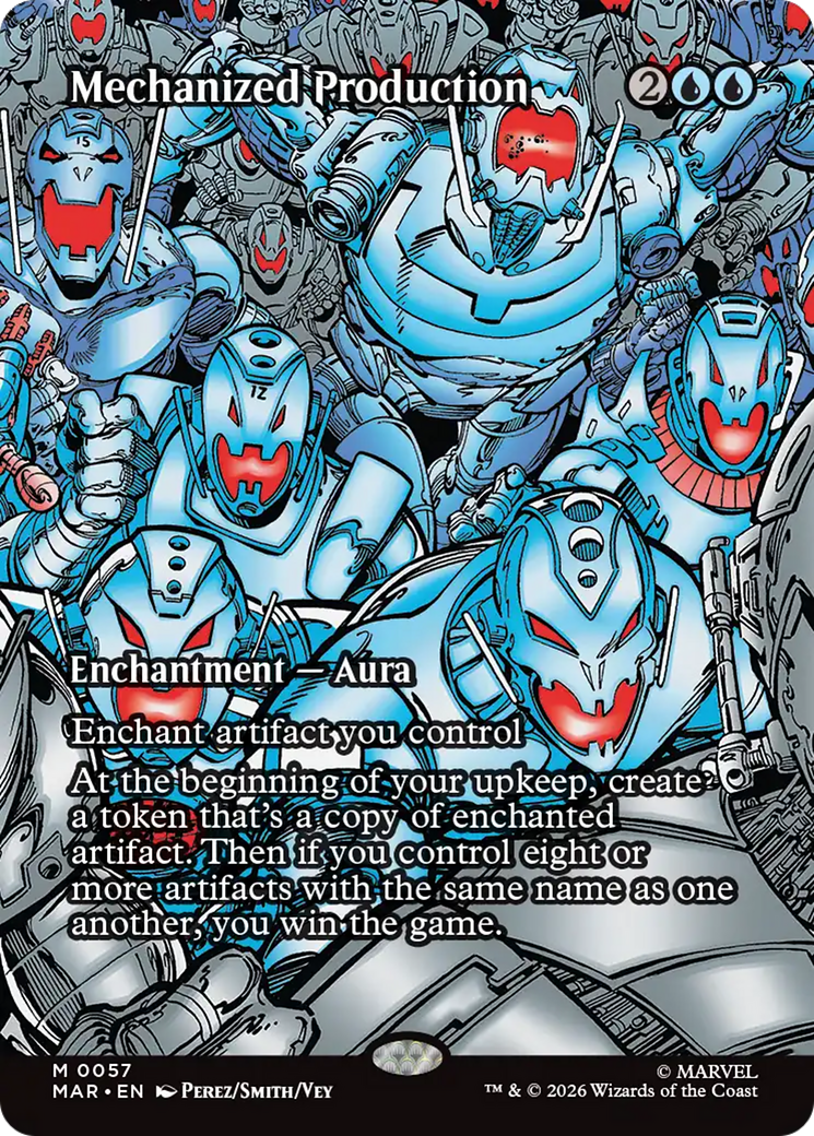 Mechanized Production (Borderless) [Marvel Universe: Eternal-Legal] | Chromatic Games
