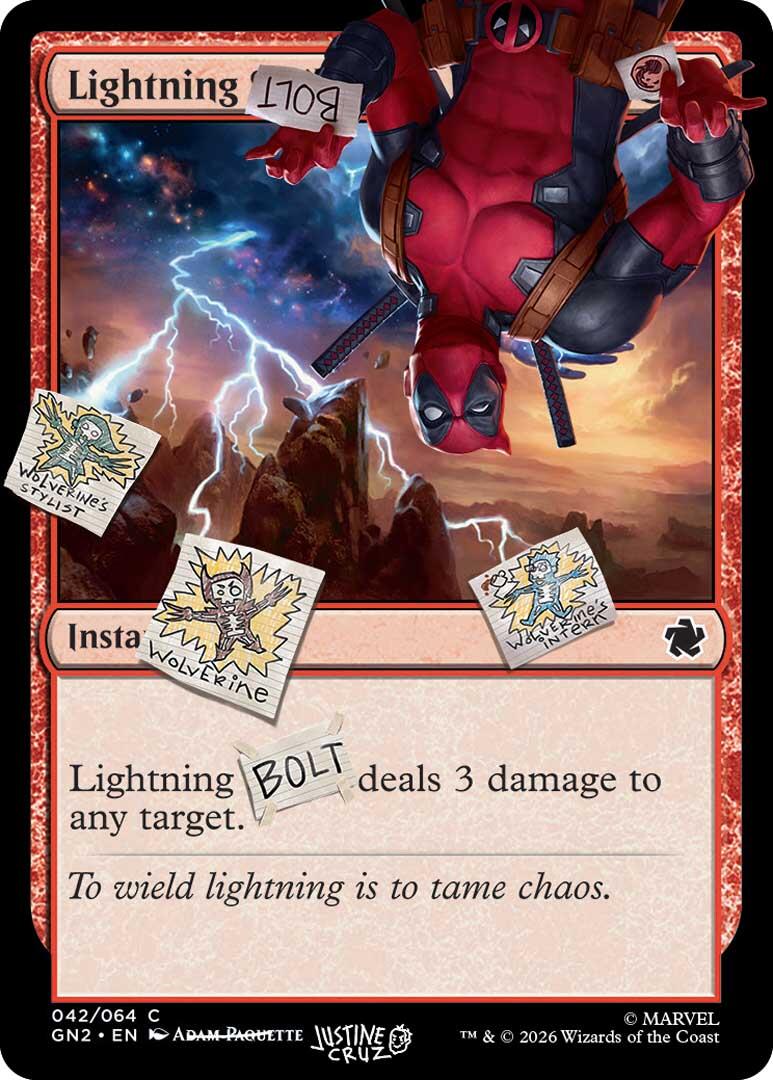 Lightning Bolt (042) [Secret Lair Drop Series] | Chromatic Games