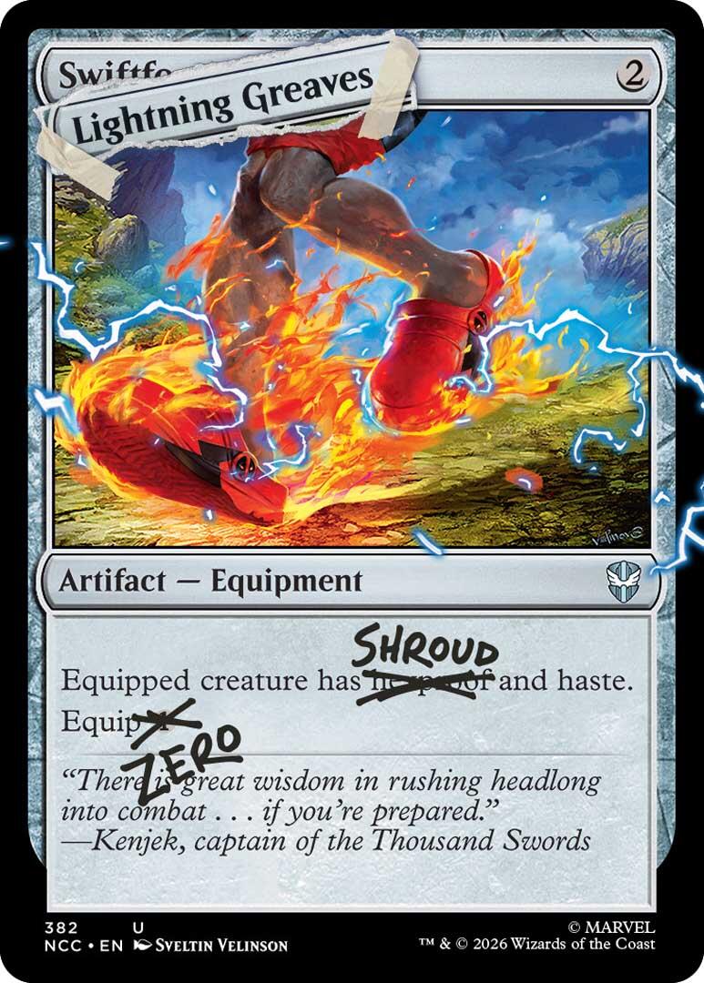 Lightning Greaves (382) [Secret Lair Drop Series] | Chromatic Games