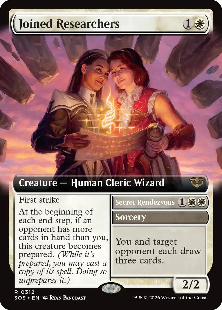 Joined Researchers (Extended Art) [Secrets of Strixhaven] | Chromatic Games