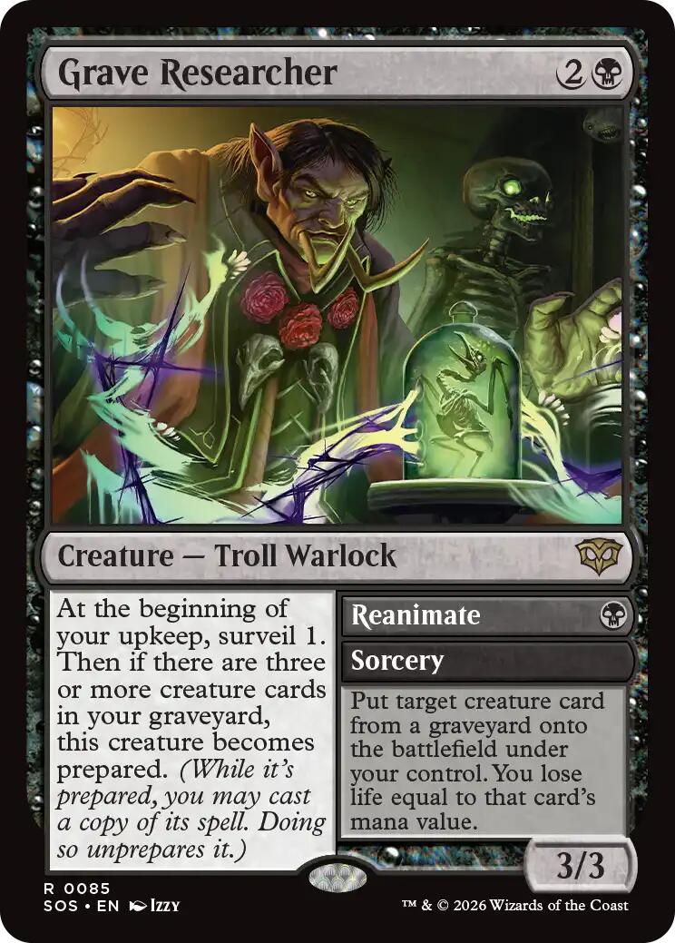 Grave Researcher [Secrets of Strixhaven] | Chromatic Games
