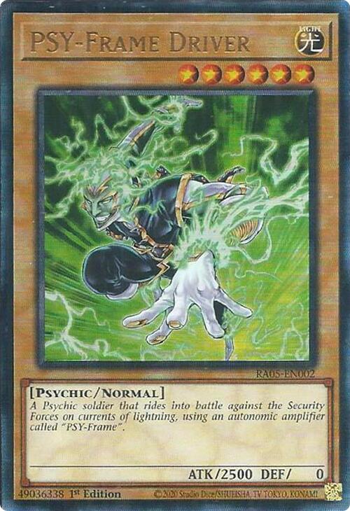 PSY-Frame Driver (Ultimate Rare) [RA05-EN002] Ultimate Rare | Chromatic Games