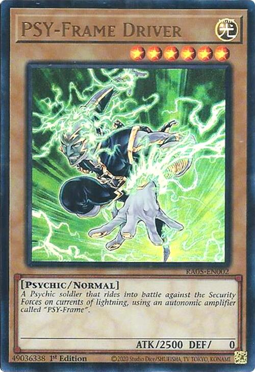 PSY-Frame Driver (Ultra Rare) [RA05-EN002] Ultra Rare | Chromatic Games