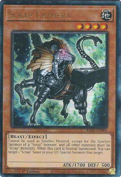 Scrap Chimera (Ultimate Rare) [RA05-EN005] Ultimate Rare | Chromatic Games