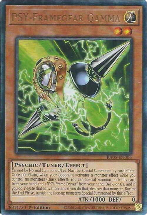 PSY-Framegear Gamma (Ultimate Rare) [RA05-EN006] Ultimate Rare | Chromatic Games