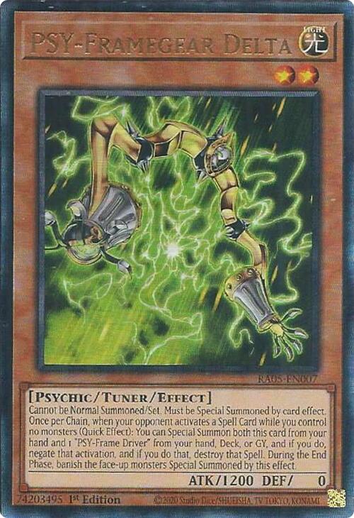 PSY-Framegear Delta (Ultimate Rare) [RA05-EN007] Ultimate Rare | Chromatic Games