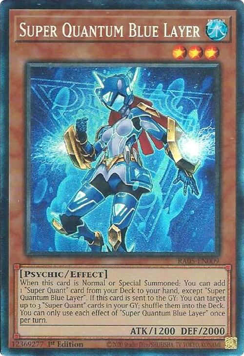 Super Quantum Blue Layer (Collector's Rare) [RA05-EN009] Collector's Rare | Chromatic Games