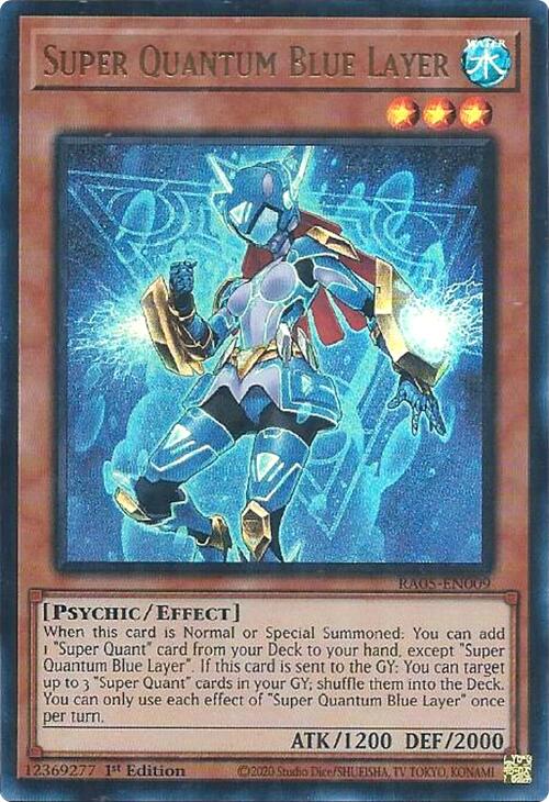Super Quantum Blue Layer (Ultra Rare) [RA05-EN009] Ultra Rare | Chromatic Games