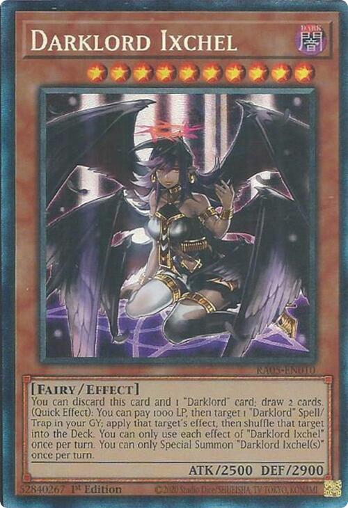 Darklord Ixchel (Collector's Rare) [RA05-EN010] Collector's Rare | Chromatic Games