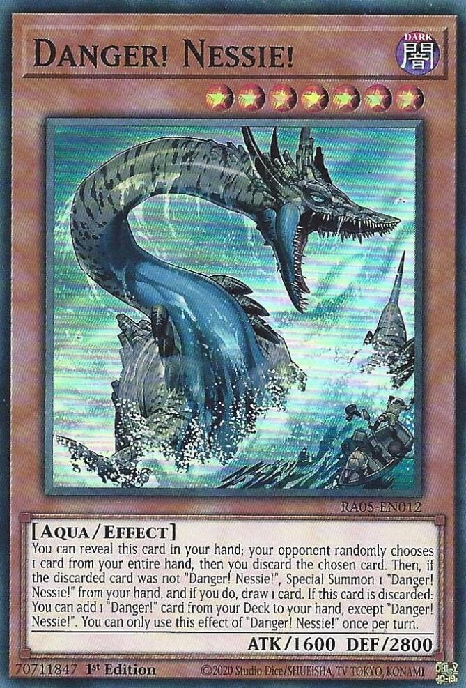 Danger! Nessie! [RA05-EN012] Super Rare | Chromatic Games