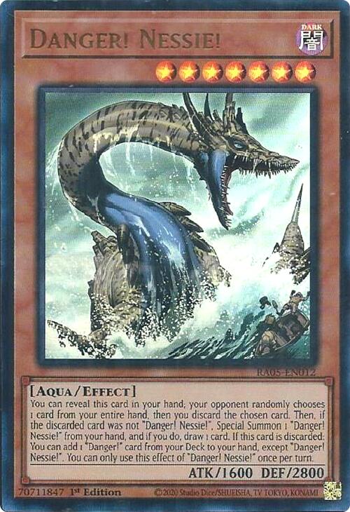 Danger! Nessie! (Ultra Rare) [RA05-EN012] Ultra Rare | Chromatic Games