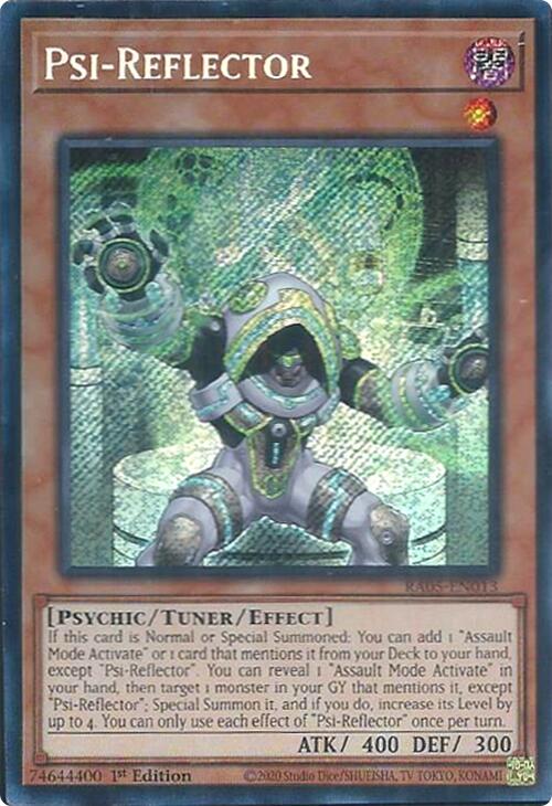 Psi-Reflector (Secret Rare) [RA05-EN013] Secret Rare | Chromatic Games