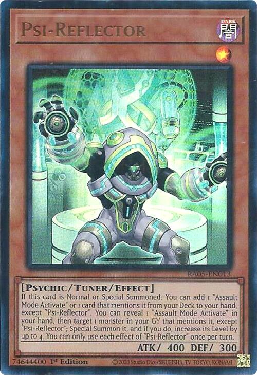 Psi-Reflector (Ultra Rare) [RA05-EN013] Ultra Rare | Chromatic Games