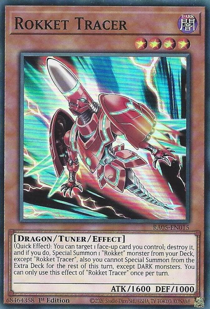 Rokket Tracer [RA05-EN015] Super Rare | Chromatic Games