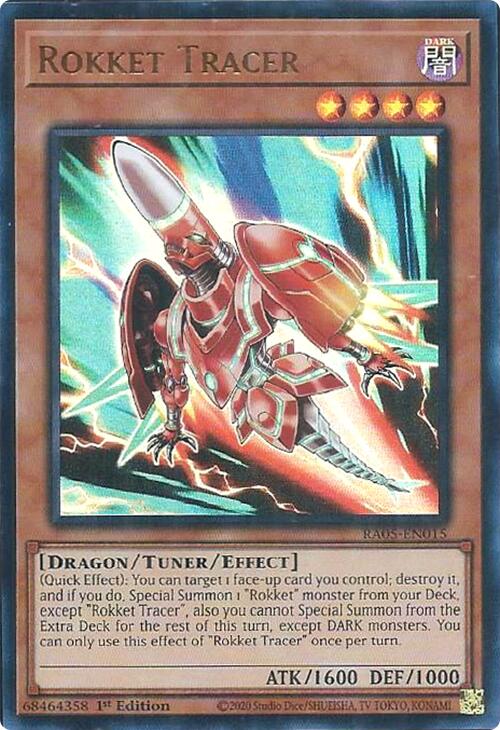 Rokket Tracer (Ultra Rare) [RA05-EN015] Ultra Rare | Chromatic Games