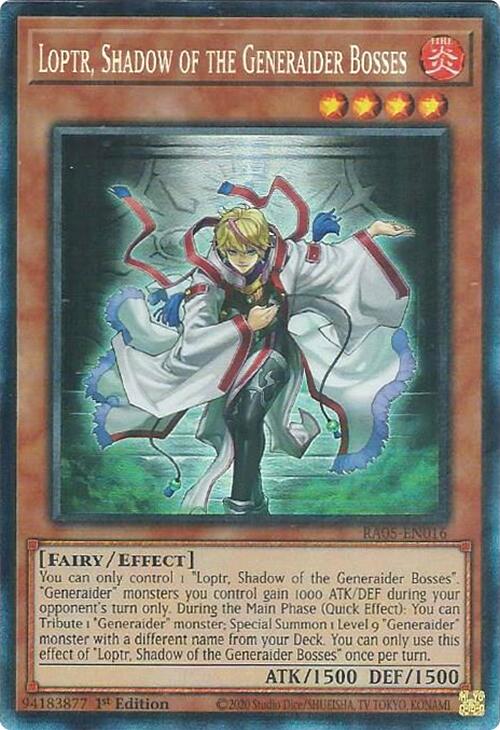 Loptr, Shadow of the Generaider Bosses (Collector's Rare) [RA05-EN016] Collector's Rare | Chromatic Games