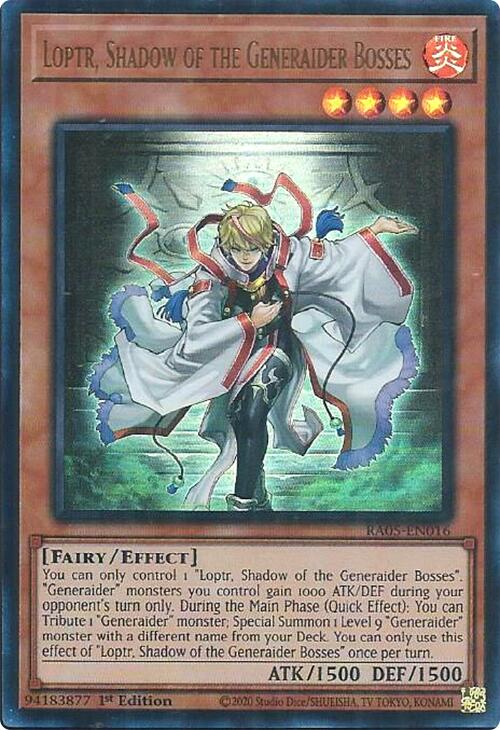 Loptr, Shadow of the Generaider Bosses (Ultra Rare) [RA05-EN016] Ultra Rare | Chromatic Games
