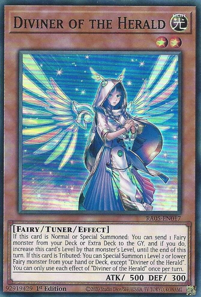 Diviner of the Herald [RA05-EN017] Super Rare | Chromatic Games