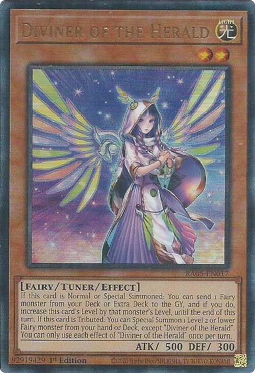 Diviner of the Herald (Ultimate Rare) [RA05-EN017] Ultimate Rare | Chromatic Games