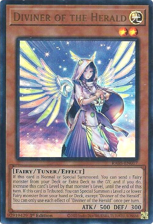 Diviner of the Herald (Ultra Rare) [RA05-EN017] Ultra Rare | Chromatic Games