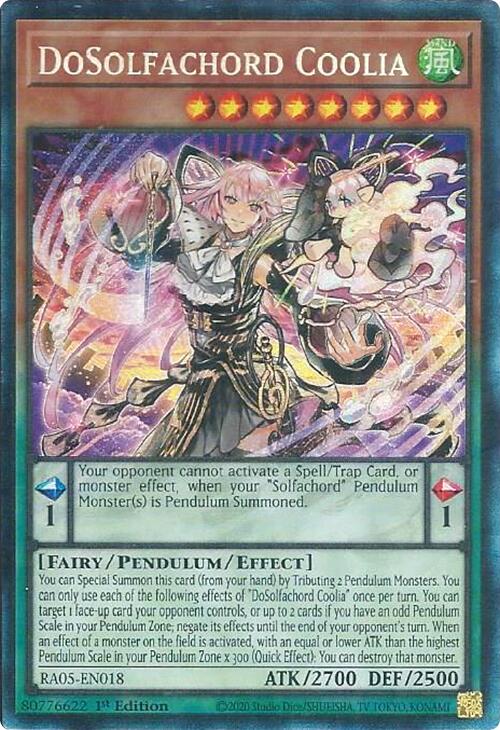 DoSolfachord Coolia (Collector's Rare) [RA05-EN018] Collector's Rare | Chromatic Games