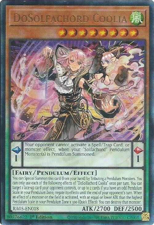 DoSolfachord Coolia (Ultimate Rare) [RA05-EN018] Ultimate Rare | Chromatic Games