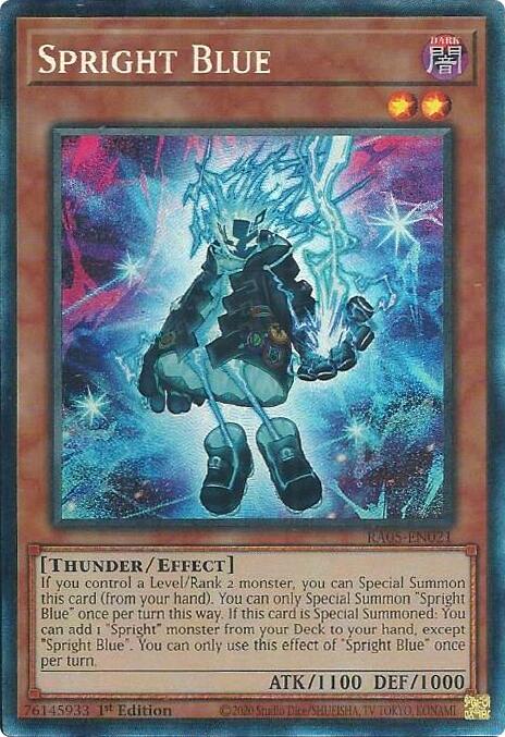 Spright Blue (Collector's Rare) [RA05-EN021] Collector's Rare | Chromatic Games