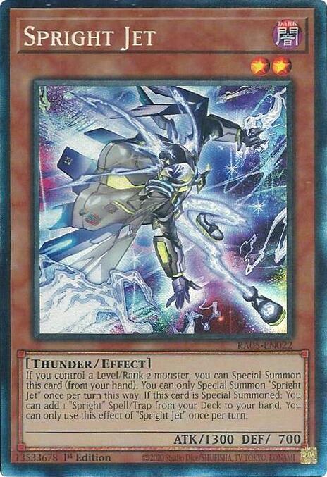 Spright Jet (Collector's Rare) [RA05-EN022] Collector's Rare | Chromatic Games