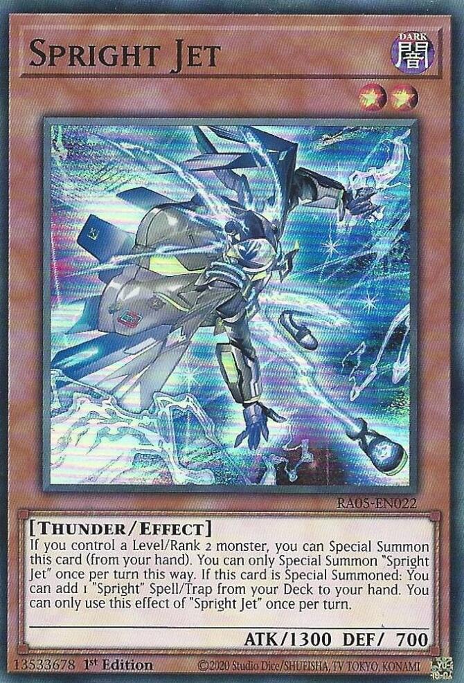 Spright Jet [RA05-EN022] Super Rare | Chromatic Games