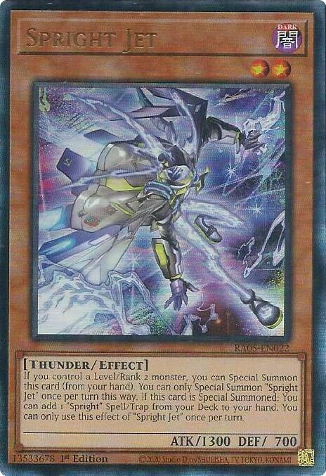 Spright Jet (Ultimate Rare) [RA05-EN022] Ultimate Rare | Chromatic Games