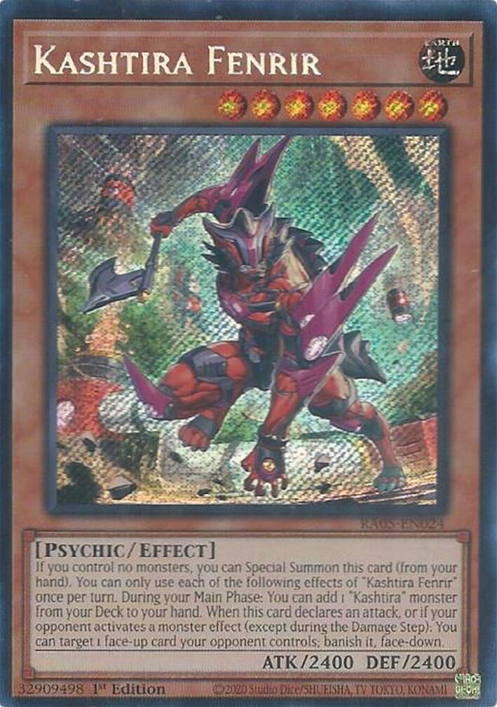Kashtira Fenrir (Secret Rare) [RA05-EN024] Secret Rare | Chromatic Games