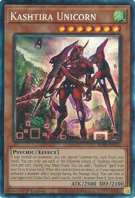 Kashtira Unicorn (Collector's Rare) [RA05-EN025] Collector's Rare | Chromatic Games