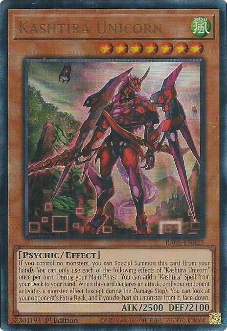 Kashtira Unicorn (Ultimate Rare) [RA05-EN025] Ultimate Rare | Chromatic Games