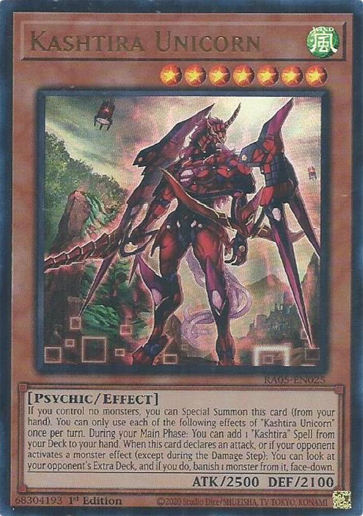 Kashtira Unicorn (Ultra Rare) [RA05-EN025] Ultra Rare | Chromatic Games