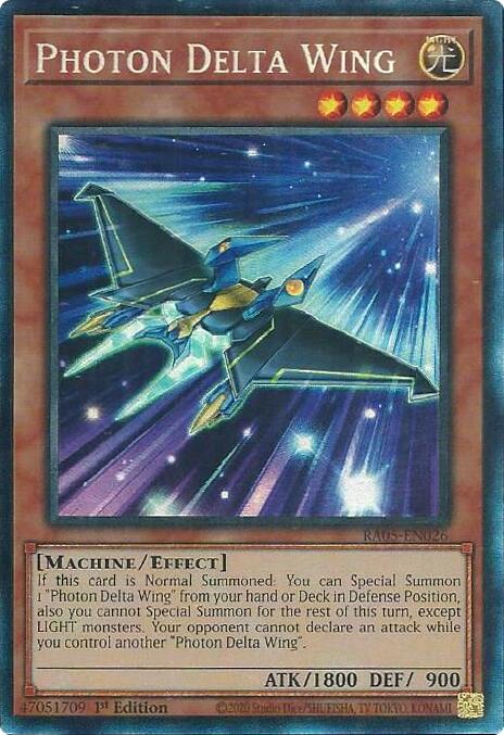 Photon Delta Wing (Collector's Rare) [RA05-EN026] Collector's Rare | Chromatic Games