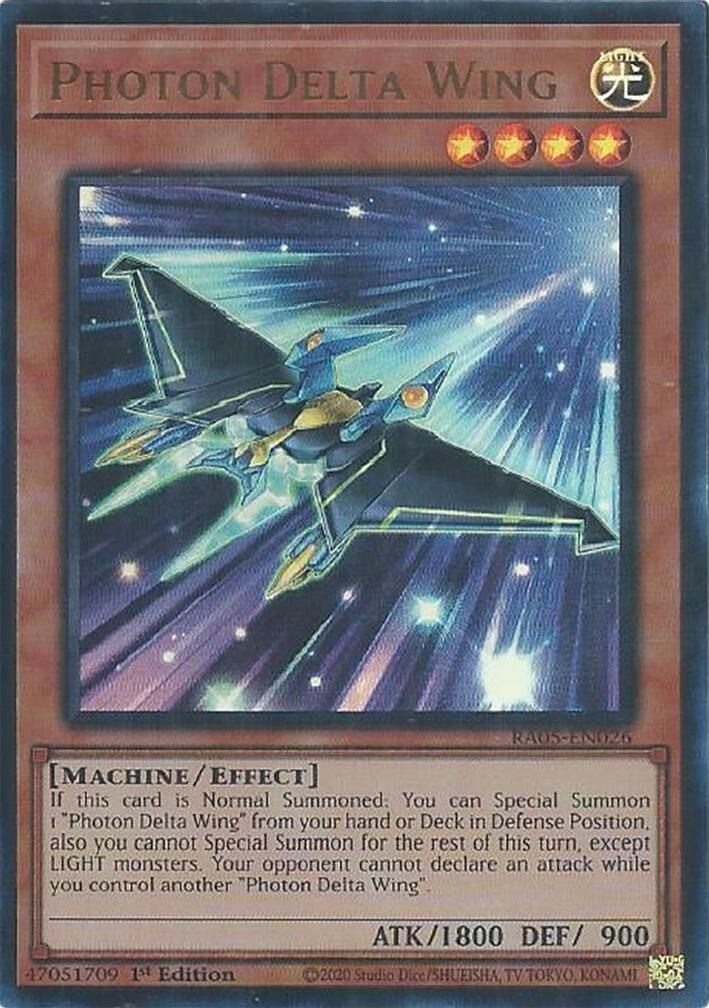 Photon Delta Wing (Ultra Rare) [RA05-EN026] Ultra Rare | Chromatic Games
