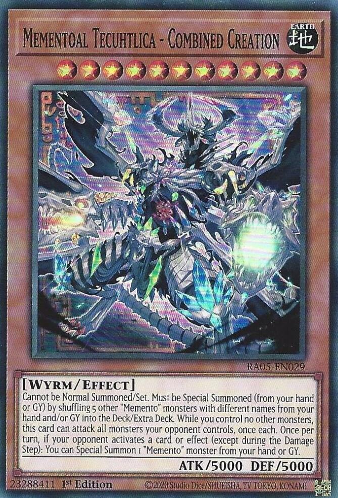 Mementoal Tecuhtlica - Combined Creation [RA05-EN029] Super Rare | Chromatic Games