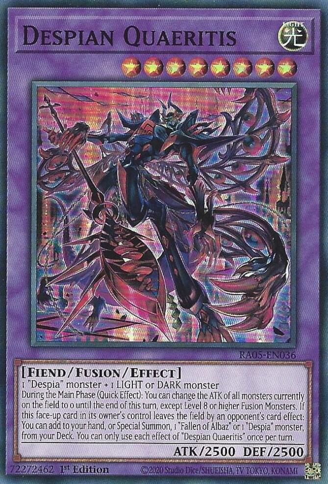 Despian Quaeritis [RA05-EN036] Super Rare | Chromatic Games