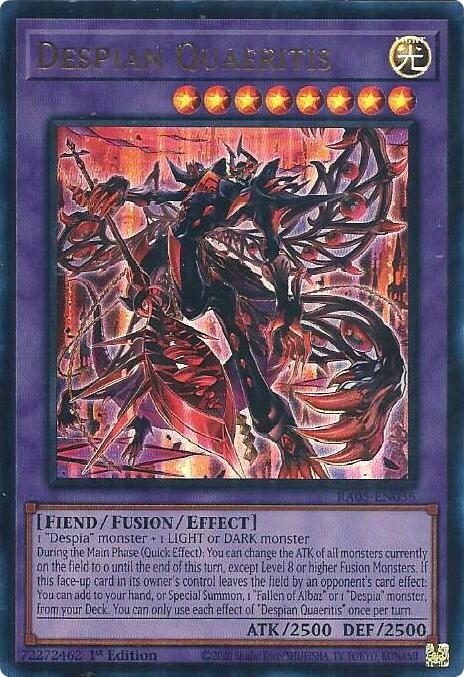 Despian Quaeritis (Ultra Rare) [RA05-EN036] Ultra Rare | Chromatic Games