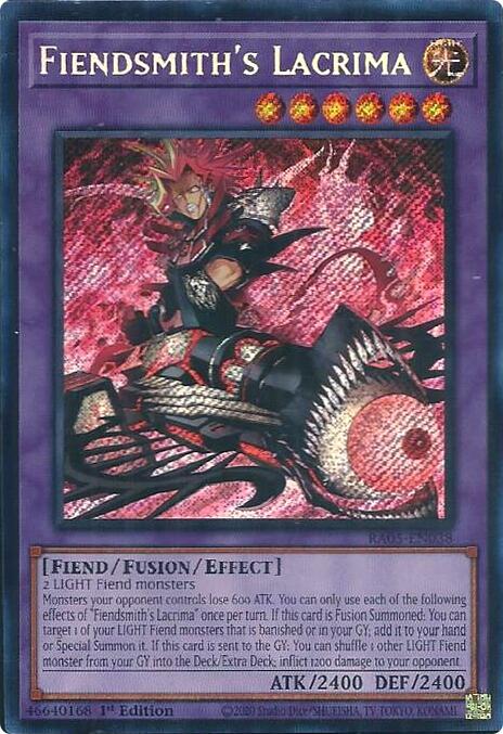 Fiendsmith's Lacrima (Secret Rare) [RA05-EN038] Secret Rare | Chromatic Games