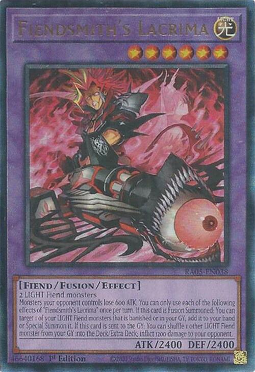 Fiendsmith's Lacrima (Ultimate Rare) [RA05-EN038] Ultimate Rare | Chromatic Games