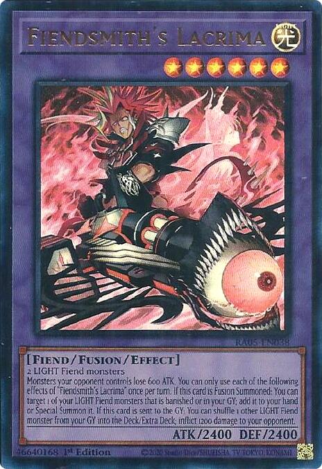Fiendsmith's Lacrima (Ultra Rare) [RA05-EN038] Ultra Rare | Chromatic Games