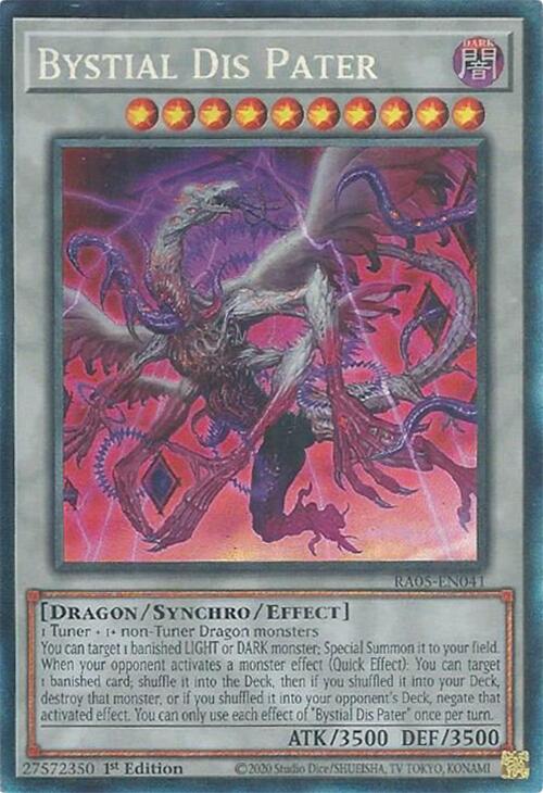 Bystial Dis Pater (Collector's Rare) [RA05-EN041] Collector's Rare | Chromatic Games