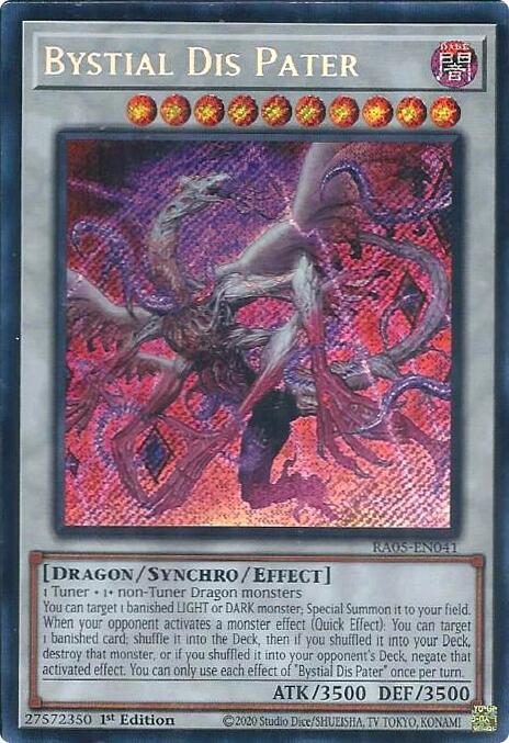 Bystial Dis Pater (Secret Rare) [RA05-EN041] Secret Rare | Chromatic Games