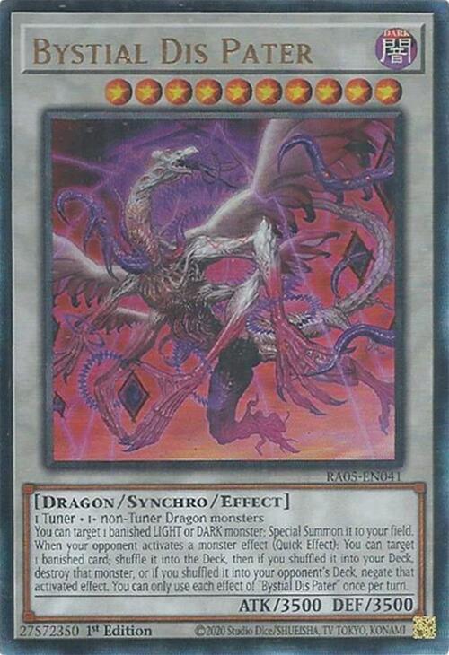 Bystial Dis Pater (Ultimate Rare) [RA05-EN041] Ultimate Rare | Chromatic Games