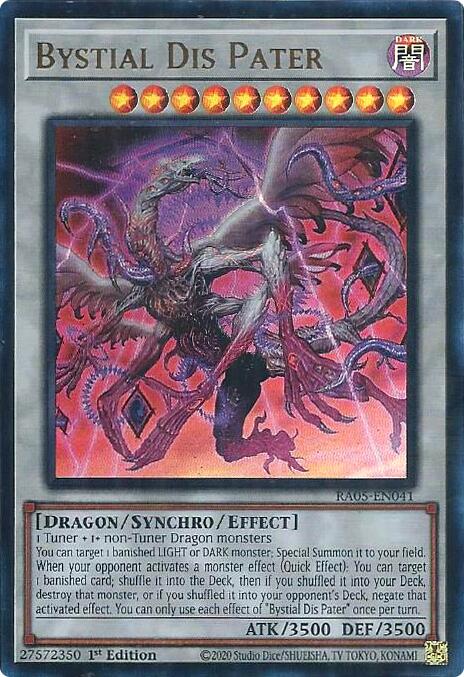 Bystial Dis Pater (Ultra Rare) [RA05-EN041] Ultra Rare | Chromatic Games