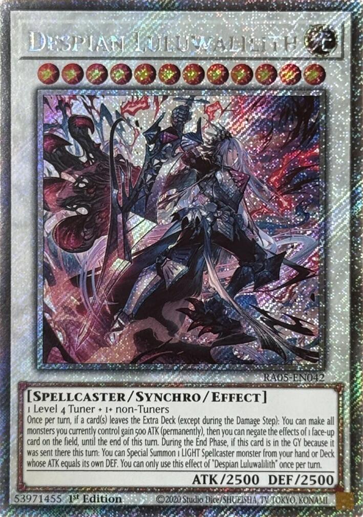 Despian Luluwalilith (Platinum Secret Rare) [RA05-EN042] Platinum Secret Rare | Chromatic Games