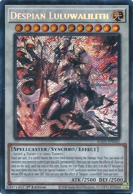 Despian Luluwalilith (Secret Rare) [RA05-EN042] Secret Rare | Chromatic Games
